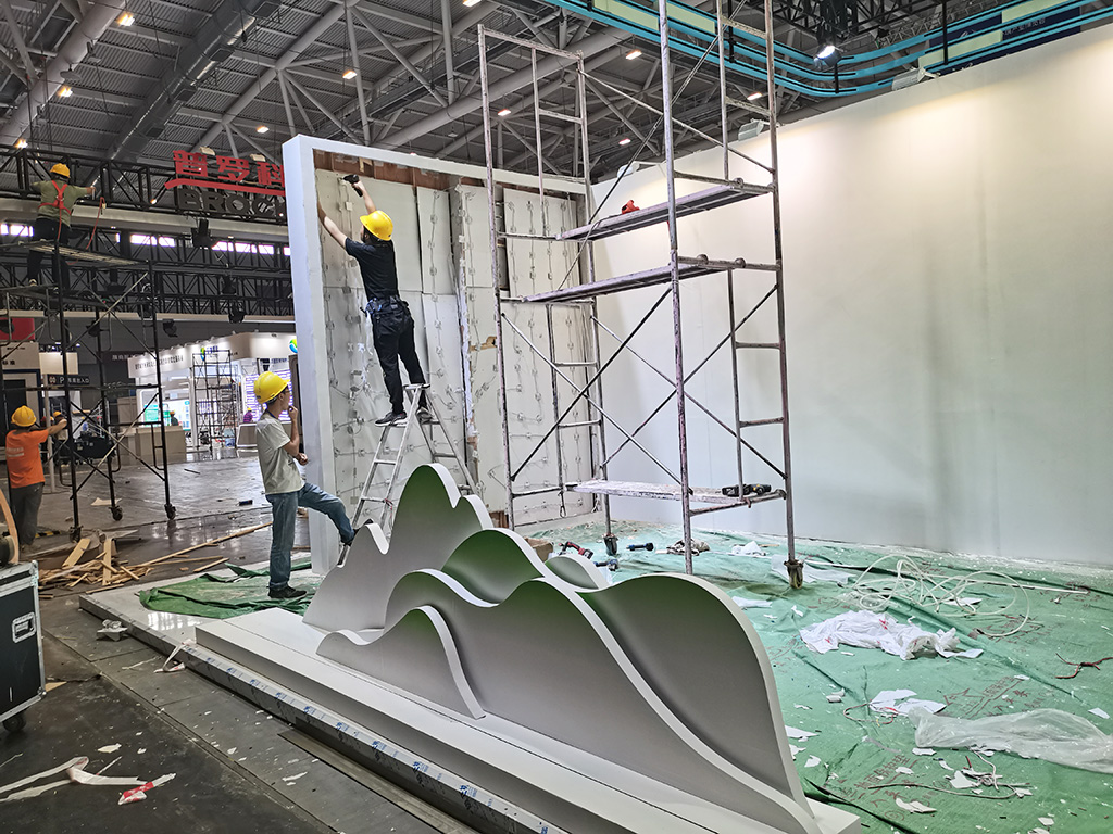 展臺設(shè)計案例市局11