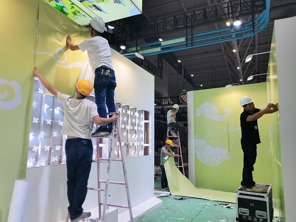 展臺設(shè)計案例市局12