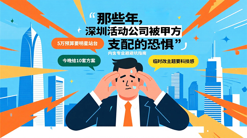 活動(dòng)策劃人聽過的最離譜話1