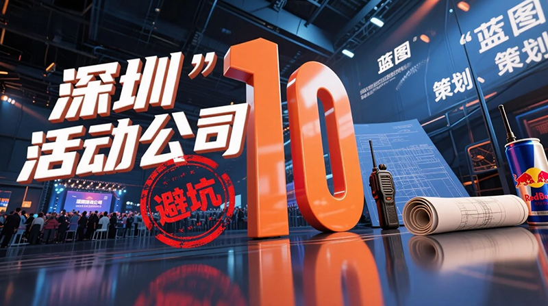 深圳活動策劃必看避坑指南